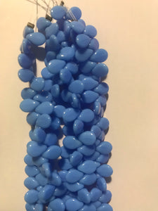 PIP8, Pip Bead, 5x7mm, Opaque Blue, 60 beads