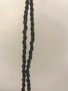 SC236, Pinch Bead, 5/3mm, Jet, 50 beads