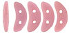 SC341, Crescent, 3/10mm, Matte Coral Pink