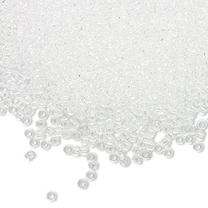 11T1, TOHO 11/o Round, Crystal Transparent