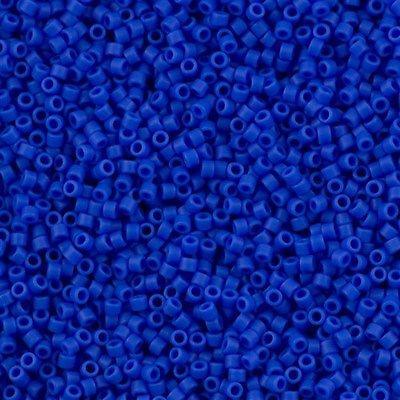 DB1588, Miyuki Delica 11/o, Matte Opaque Star Spangle Blue