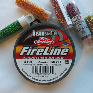 Fireline 4lb Smoke Grey 50yrd