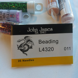 Needles - John James Beading #11