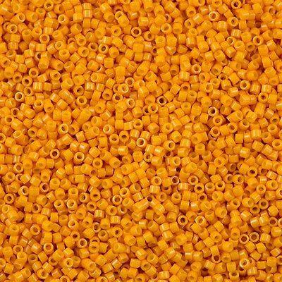 DB0651, Miyuki Delica 11/o, Opaque Dyed Squash – High Street