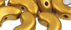 AR14, Par Puca ARCOS Bead, Bronze Gold Matte