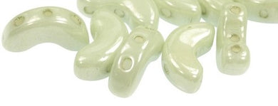 AR5, Par Puca ARCOS Bead, Opaque Light Green Luster