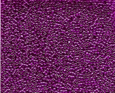 DB0430, Miyuki Delica 11/o, Galvanized Purple Dyed