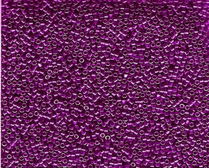 DB0430, Miyuki Delica 11/o, Galvanized Purple Dyed