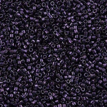 DB0464, Miyuki Delica 11/o, Galvanized Dark Purple Dyed