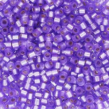 DB0694, Miyuki Delica 11/o, Semi-Matte S/L Purple Dyed