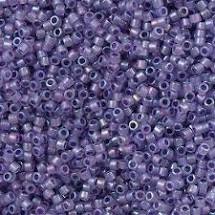DB1753, Miyuki Delica 11/o, Sparkling Purple Lined Opal AB