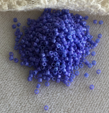DB0661, Miyuki Delica 11/o, Dyed Opaque Purple